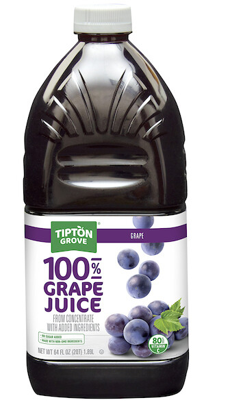 TIPTON GROVE GRAPE JUICE 6X64OZ