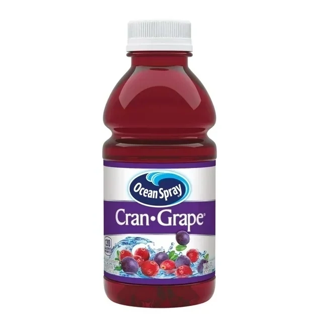 OCEAN SPRAY CRANBERRY GRAPE JUICE 24X10OZ