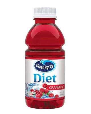 OCEAN SPRAY DIET CRANBERRY JUICE 24X10OZ
