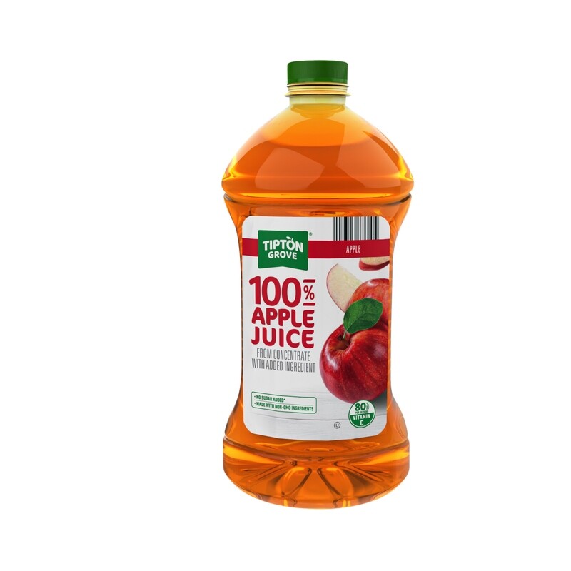 TIPTON 100% APPLE JUICE 6X64OZ