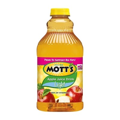 MOTT&#39;S LIGHT APPLE JUICE 8X64OZ