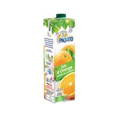 PAQUITO JUS D&#39;ORANGE TETRA 4X1L