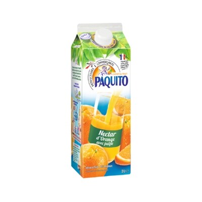 PAQUITO NECTAR ORANGE TETRA 6X2L (008)