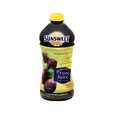 SUNSWEET PRUNE JUICE BOTTLE 6X64OZ