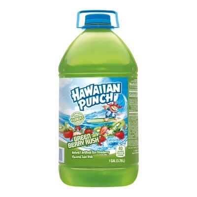 HAWAIIAN PUNCH GREEN BERRY RUSH 4X1GAL