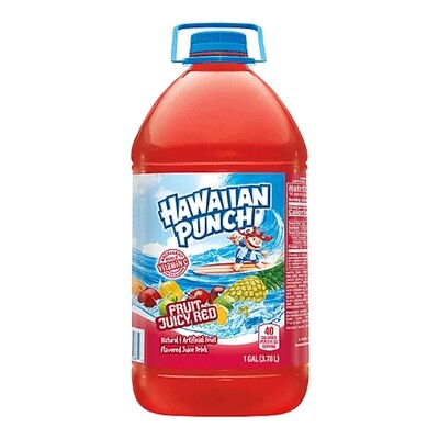 HAWAIIAN PUNCH LIGHT FRUIT JUICY RED 4X1GAL