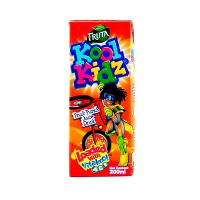 KOOL KIDZ FRUIT PUNCH 24X200ML