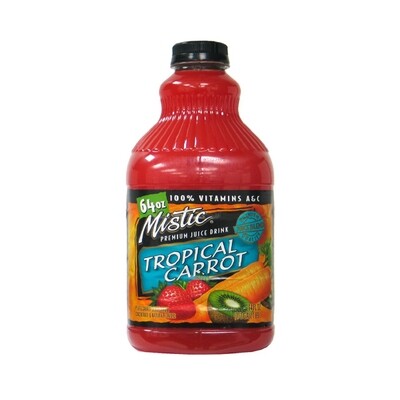 MISTIC TROPICAL CARROT JUICE 8X64OZ