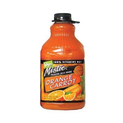 MISTIC ORANGE CARROT JUICE 8X64OZ