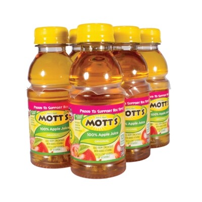 MOTT&#39;S 100% APPLE JUICE 24X8OZ