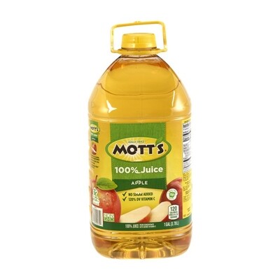 MOTT&#39;S 100% APPLE JUICE 4X1GAL