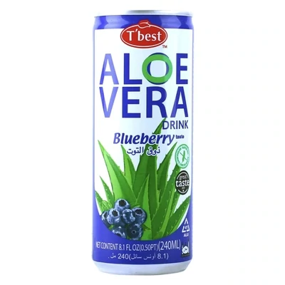 T&#39;BEST ALOE VERA BLUEBERRY DRINK 30X240ML