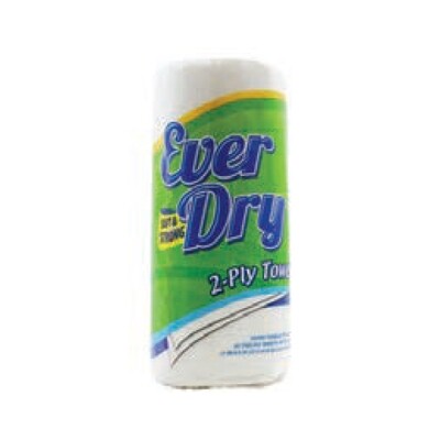 EVER DRY 2PLY KITCHEN ROLL TOWEL 60 SHEETS 30X1CT