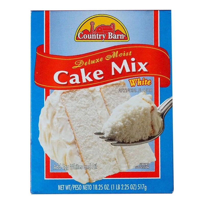 COUNTRY BARN LEMON CAKE MIX 12X15.25OZ