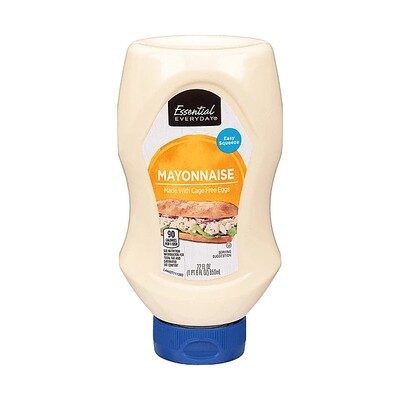 D-ESSENTIAL-DAY MAYONNAISE SQUEEZE 12X22OZ