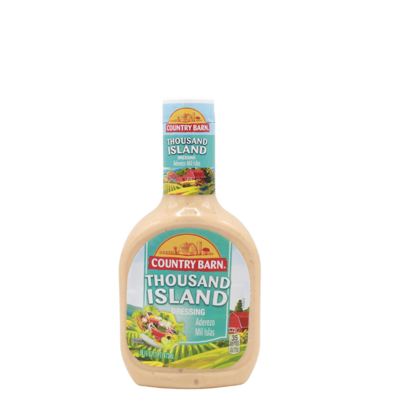 COUNTRY BARN 1000 ISLAND DRESSING 12X16OZ