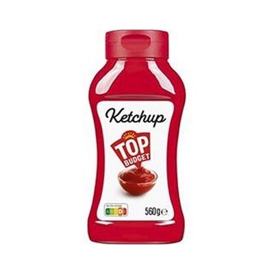 TOP BUDGET KETCHUP 12X560G