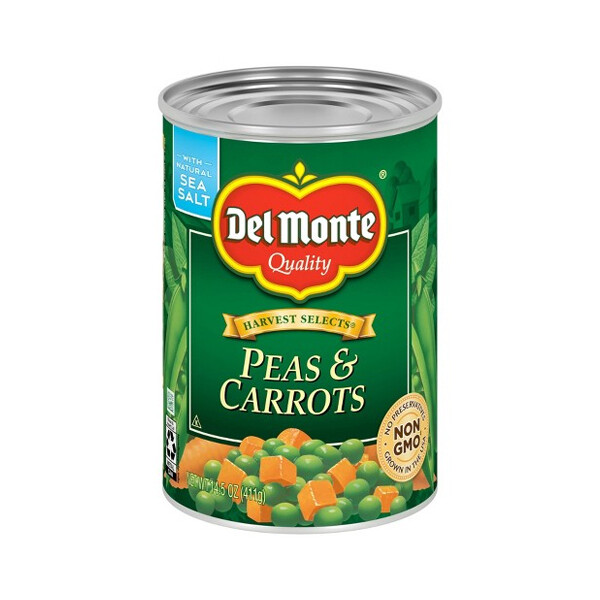 D-M PEAS &amp; CARROTS 12X14.5OZ