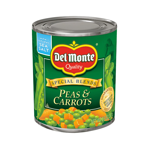 D-M PEAS &amp; CARROTS 12X8.5OZ