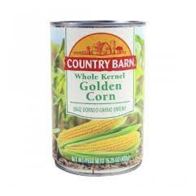 COUNTRY BARN WHOLE KERNEL CORN 24X15.25OZ