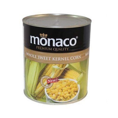 MONACO WHOLE SWEET KERNEL CORN 6X10#
