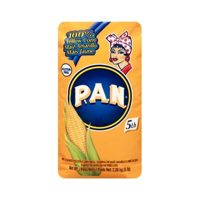 PAN YELLOW CORN FLOUR 4X5#