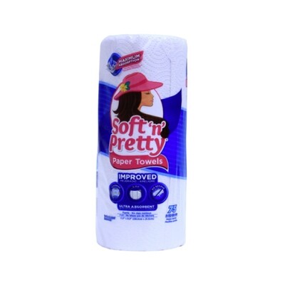 SOFT N PRETTY PAPER TOWEL 25X1CT