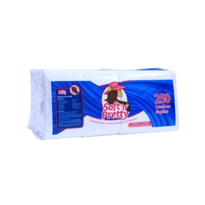 SOFT N PRETTY LUNCHEON NAPKINS 6X250CT