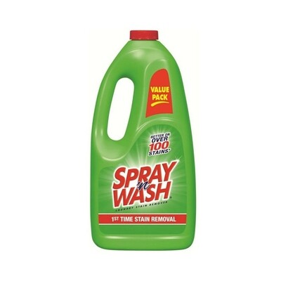 SPRAY &#39;N WASH RESOLVE LAUNDRY STAIN REMOVER REFILL 6X60OZ