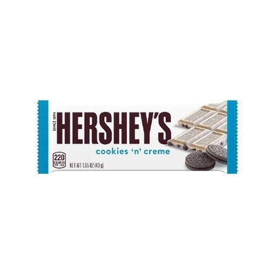 HERS. COOKIES N CREAM BAR 36X1.54OZ