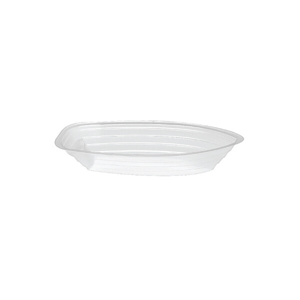 CLEAR PLASTIC PET BANANA SPLIT BOAT CONT. 125X8OZ
