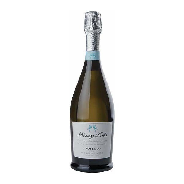 MENAGE-A-TROIS PROSECCO WHITE WINE 12X750ML