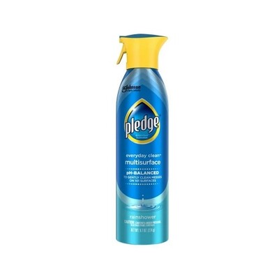 PLEDGE MULTI SURFACE ANTIBACTERIAL EVERYDAY CLEANER RAINSHOWER 6X9.7OZ