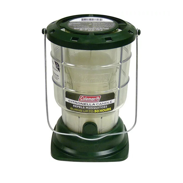 COLEMAN CANDLE CITRONELLA LANTERN 6X1CT