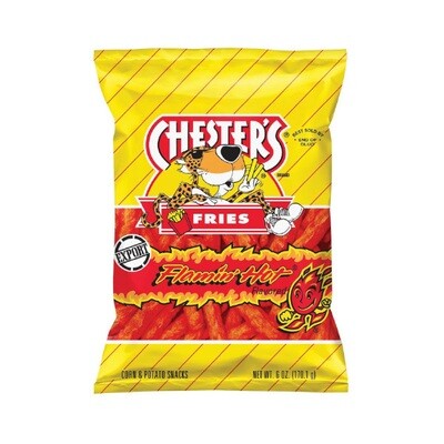 CHESTER FLAMIN HOT FRIES 18X6OZ