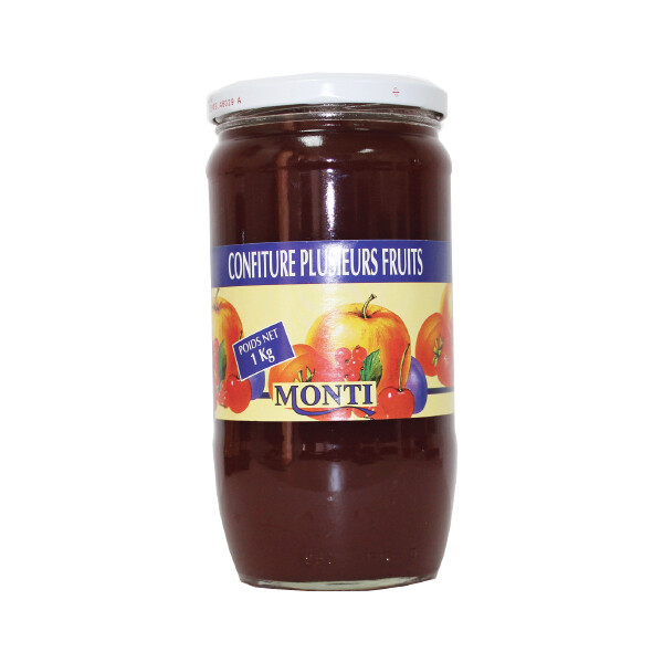 MONTI CONFITURES PLUSIEURS FRUITS 12X1KG