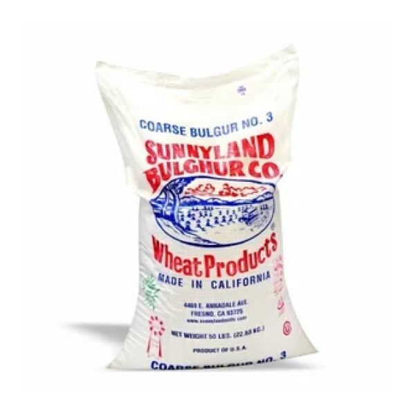 SUNNYLAND #3 EXTRA COARSE BULGUR 50#