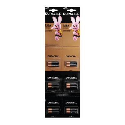 DURACELL 1.5V AA-2 BATTERY 10X6X2CT