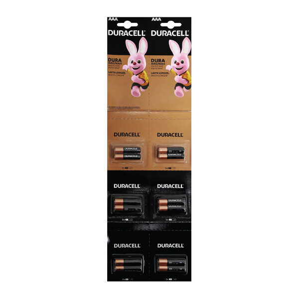 DURACELL 1.5V AA-2 BATTERY 10X6X2CT