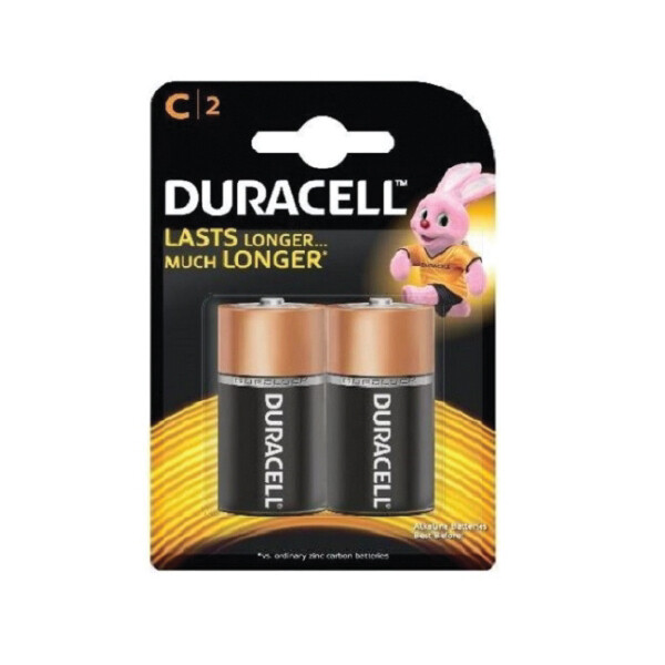 DURACELL 1.5V C-2 BATTERY 6X8X2CT
