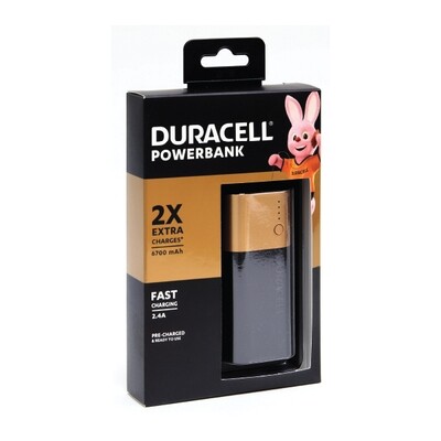 DURACELL POWERBANK 2X EXTRA CHARGE 4X1CT