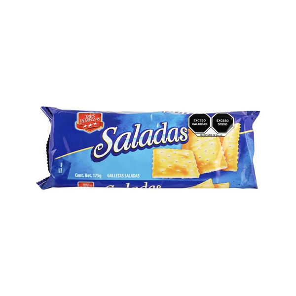 TRES-ESTRELLAS SALADAS 20X175G
