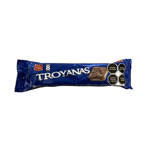 TRES-ESTRELLAS TROYANAS COMBINADO BISCUITS 16X80G