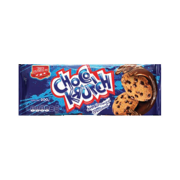 TRES-ESTRELLAS CHOCOKRUNCH COOKIES 20X210G