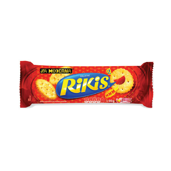 LA MODERNA RIKIS BISCUITS 20X95G