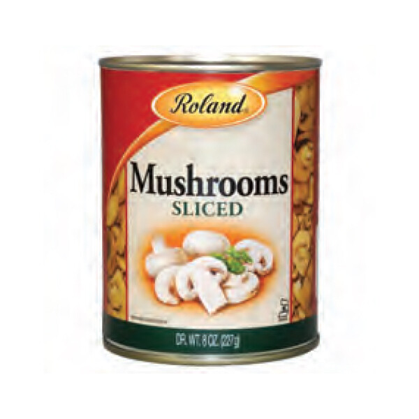 ROLAND MUSHROOM SLICED 24X8OZ