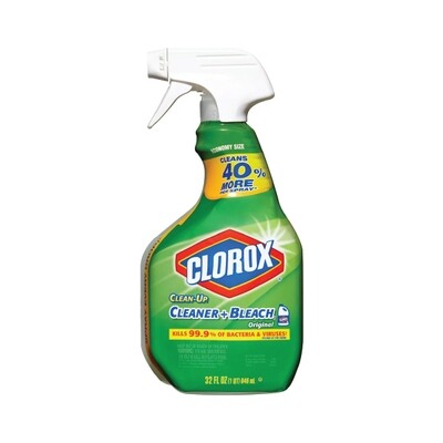 CLOROX DISINFECTANT CLEANER W/ BLEACH SPRAY 9X32OZ