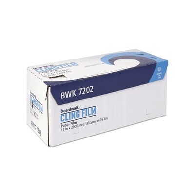 BOARDWALK CLING FILM 12&quot;X2000FT