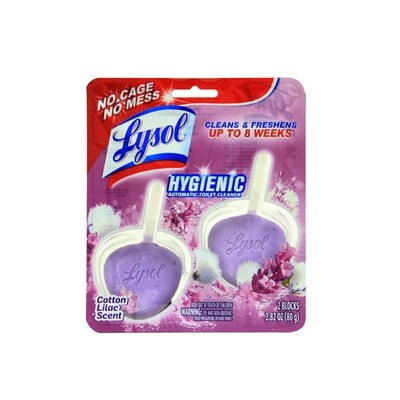 LYSOL AUTOMATIC TOILET BOWL CLEANER LAVENDER SCENT 4X2.82OZ