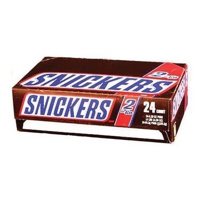 SNICKERS CHOCOLATE KING BARS 24X3.29OZ